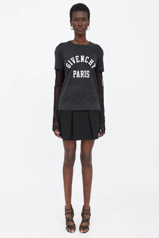 Givenchy Mesh Layered T-Shirt
