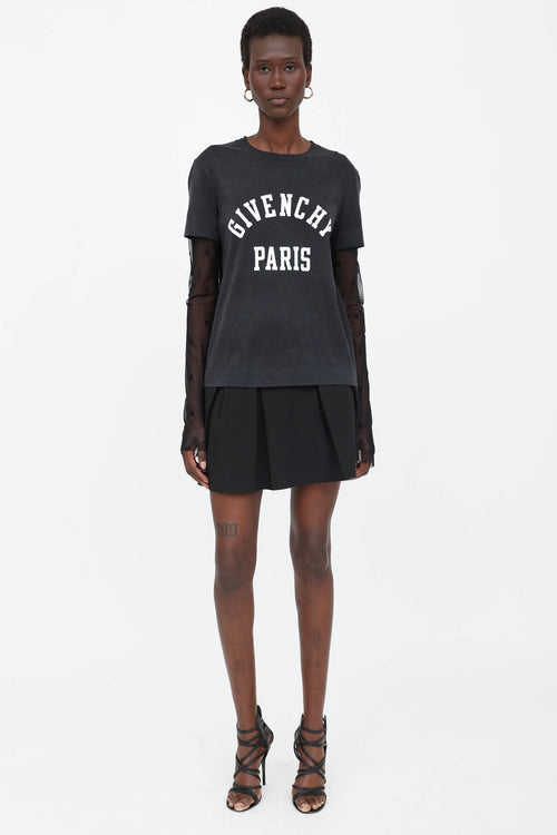 Givenchy Mesh Layered T-Shirt