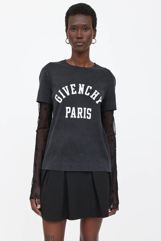 Givenchy Mesh Layered T-Shirt