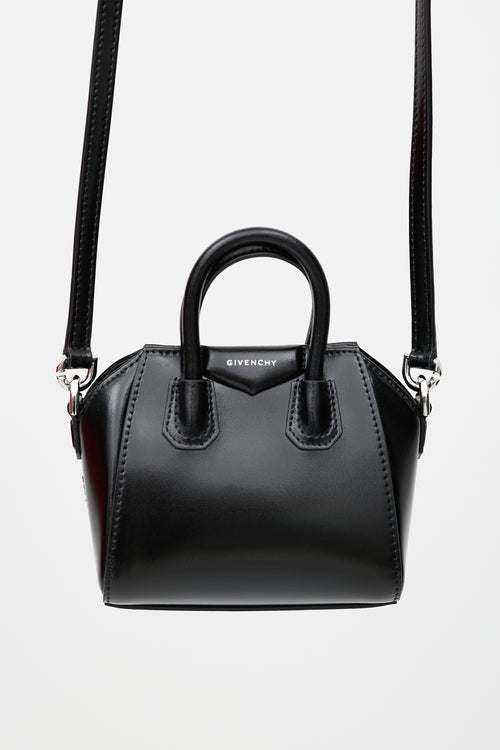 Givenchy Black Micro Antigona Crossbody Bag