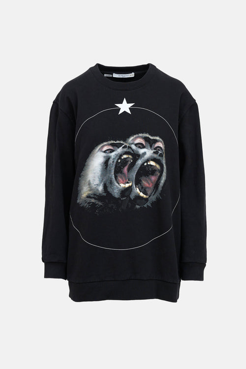 Givenchy Monkey Brothers Sweatshirt