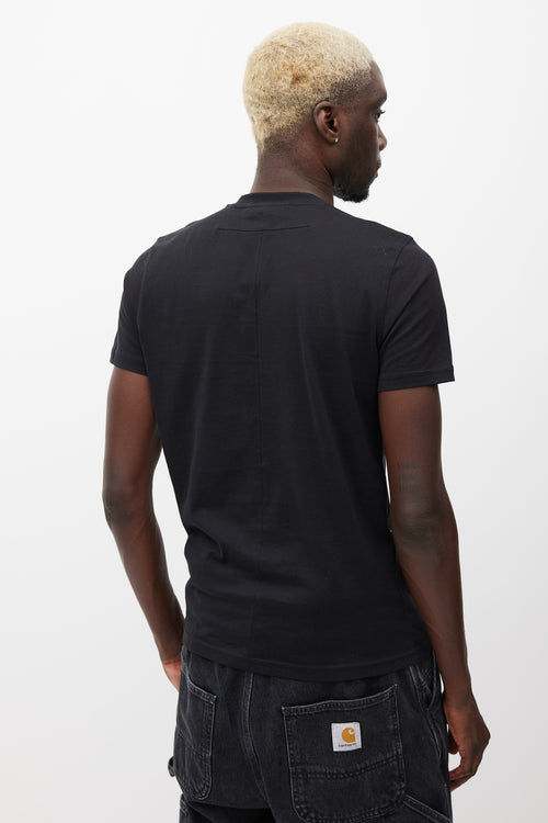 Givenchy Black & Multicolour Camo Star T-Shirt