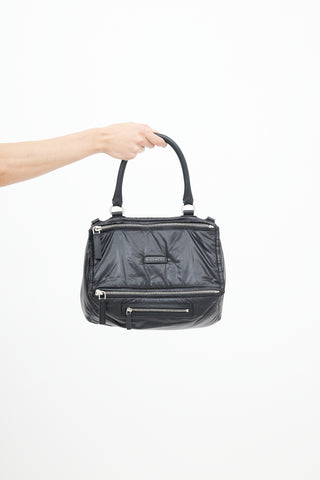 Givenchy Black Pandora Puffer Nylon Bag
