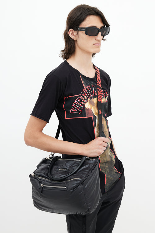 Givenchy Black Pandora Puffer Nylon Bag