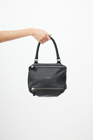 Givenchy Black & Silver Pandora Bag