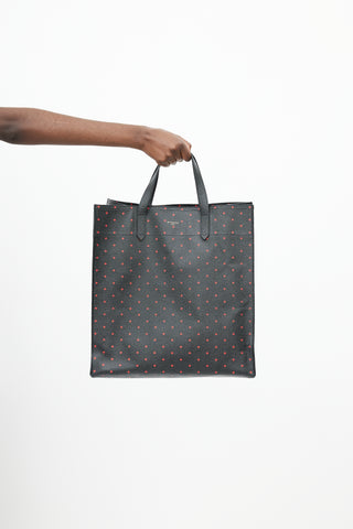 Givenchy Black & Red Cross Leather Tote