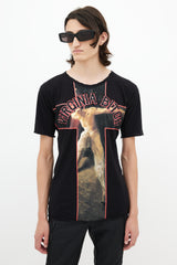 Givenchy Black & Multicolour Virginia Bitch T-Shirt