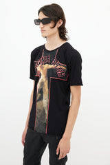 Givenchy Black & Multicolour Virginia Bitch T-Shirt