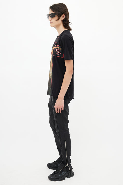 Givenchy Black & Multicolour Virginia Bitch T-Shirt