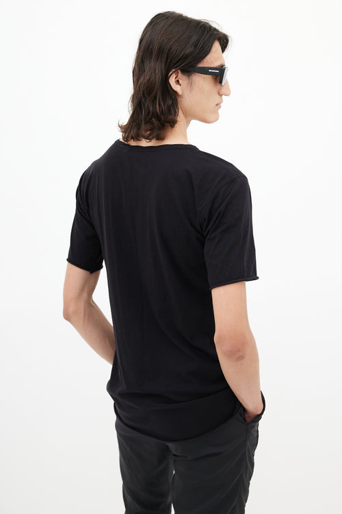 Givenchy Black & Multicolour Virginia Bitch T-Shirt