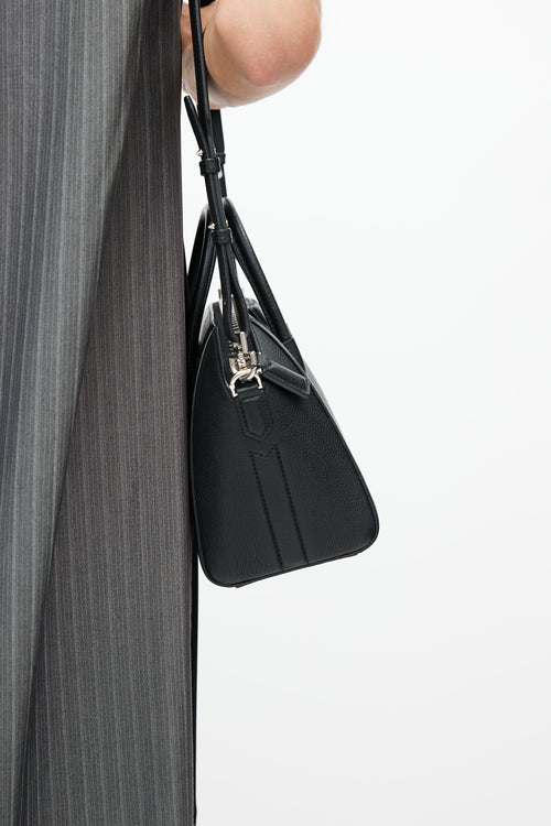 Givenchy Black & Silver Antagonia Mini Bag