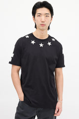 Givenchy // Black Stars Patch T-Shirt – VSP Consignment