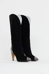 Givenchy Suede Knee High Boot
