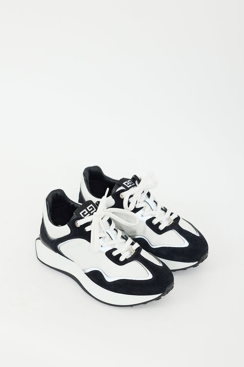 Givenchy Black & White Giv Runner Sneaker