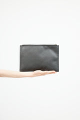 Givenchy Black & White Leather Favelas Clutch