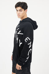 Givenchy Black & White Refracted Logo Hoodie