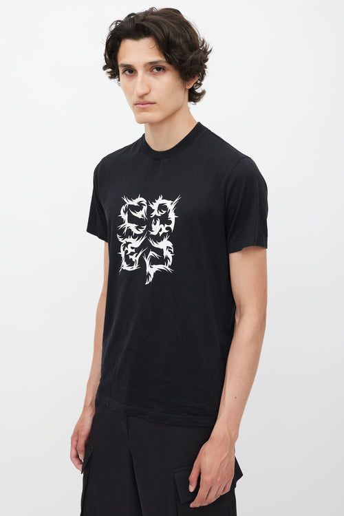 Givenchy Black & White Logo T-Shirt