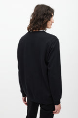Givenchy Black & White Street Graphic Crewneck Sweater