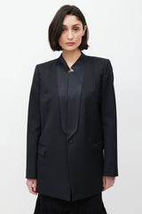 Givenchy Black Wool Blazer