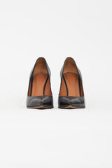 Givenchy Black Leather Pointed Toe Pump