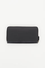 Givenchy x Disney Black Leather Bambi Print Zip Wallet