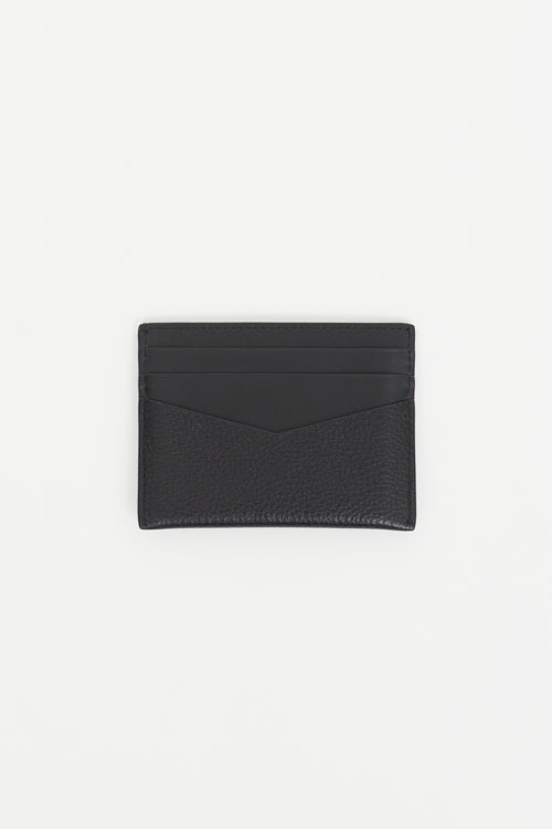 Givenchy Black Mixed Leather Cardholder