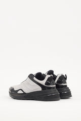 Givenchy Black & Silver Patent & Mesh Giv 1 Light Sneaker