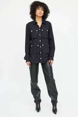 Givenchy Cargo Pocket Shirt Jacket