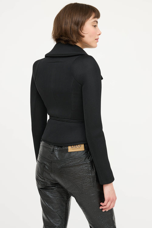 GivenchyMesh Cropped Jacket