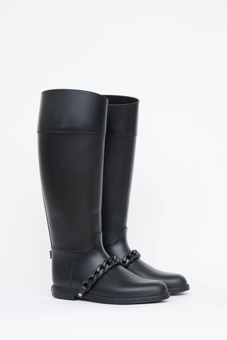 Givenchy Eva Chain Rain Boot