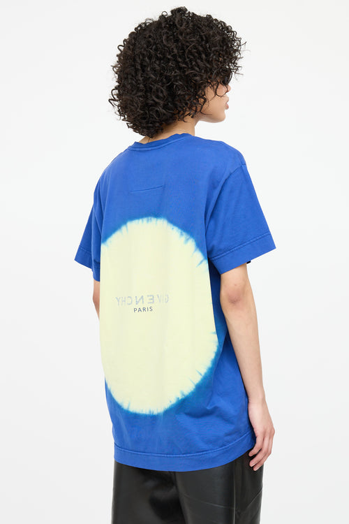 Givenchy Oversized Tie Dye Logo T-Shirt