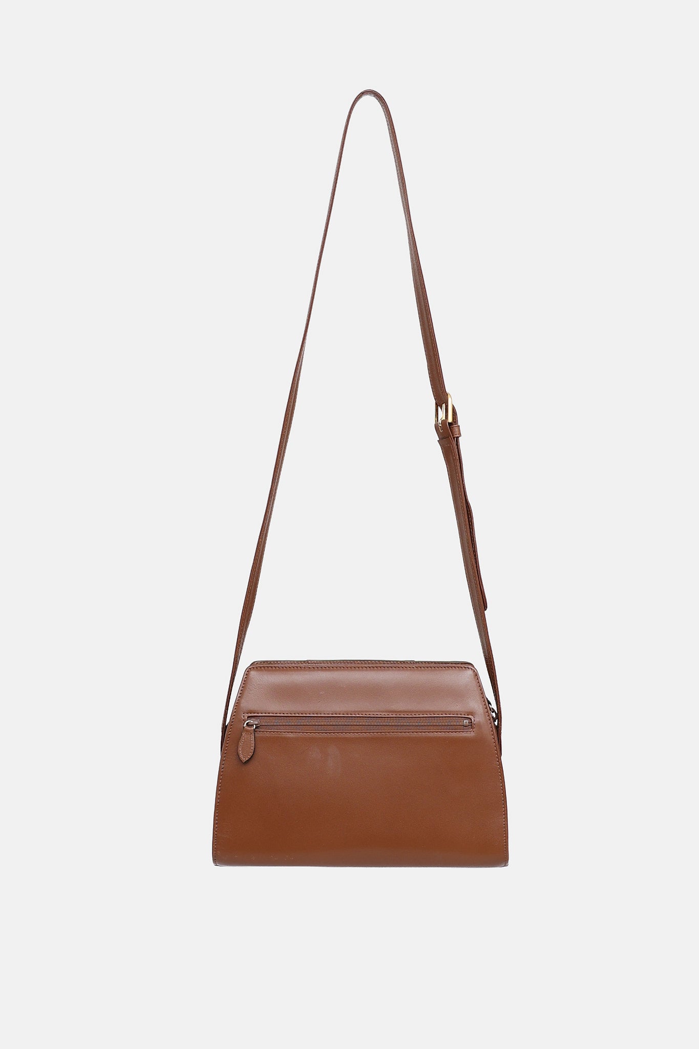 GIVENCHY ヴィンテージ ショルダー バッグ スエード レザー ブラウン Vintage Givenchy 1970's Brown Leather and Suede Shoulder Bag Purse