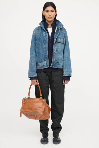 Givenchy Leather Pandora Medium Bag