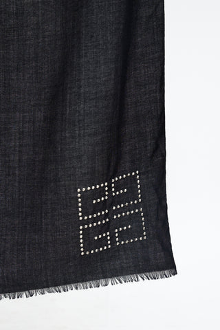 Givenchy Cashmere & Silk 4G Scarf