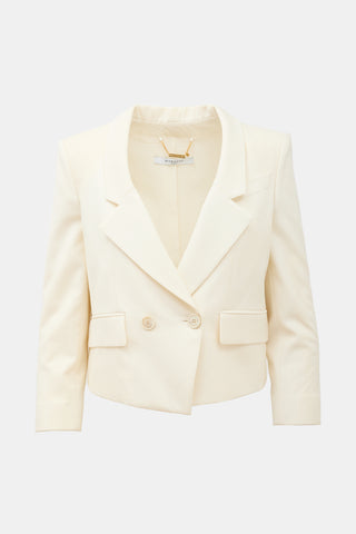 Givenchy Cropped Double Breasted Blazer