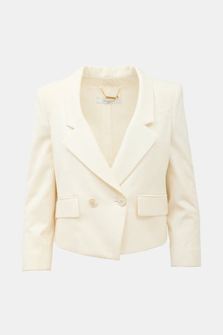 Givenchy Cropped Double Breasted Blazer