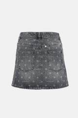 Givenchy Denim 4G Mini Skirt