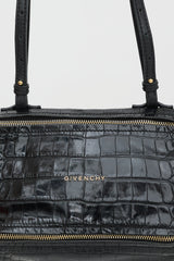 Givenchy Embossed Leather Mini Pandora Bag
