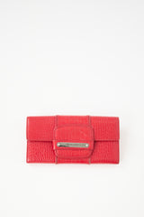 Givenchy Embossed Leather Wallet