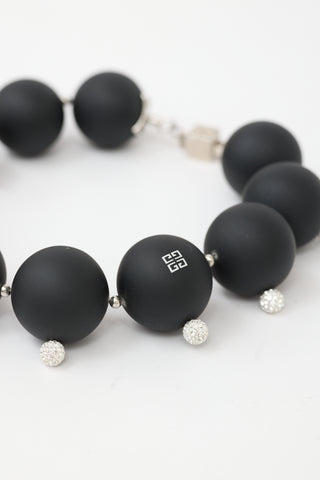 Givenchy Fall 2022 Large Bead 4G Necklace