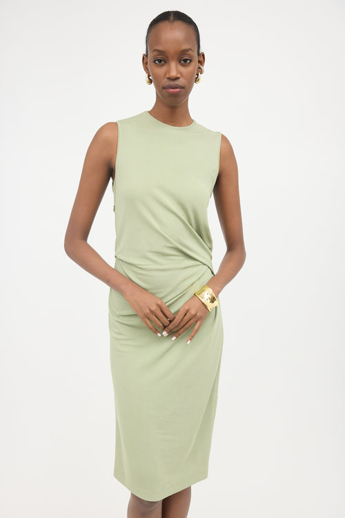 Givenchy Gathered Midi Dress