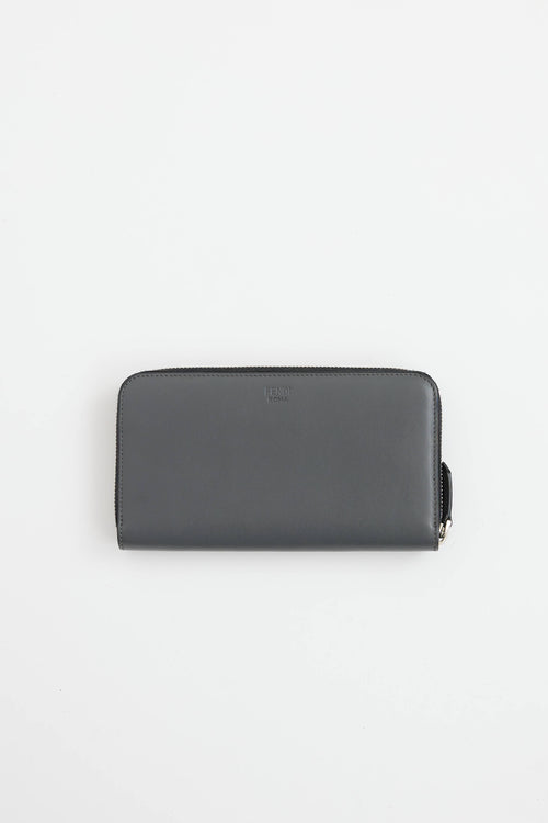 Fendi Bliss Face Zippy Wallet