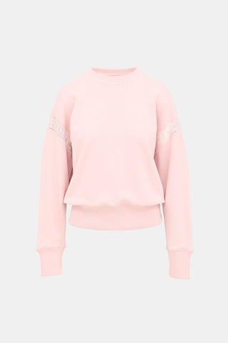 Givenchy Lace Insert Sweatshirt