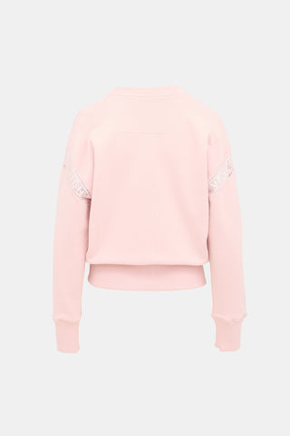 Givenchy Lace Insert Sweatshirt