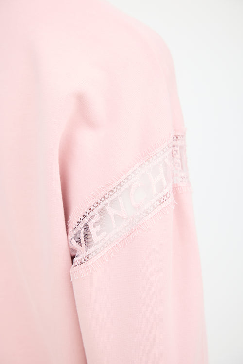 Givenchy Lace Insert Sweatshirt