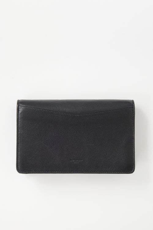 Givenchy Leather 4G Wallet On Chain