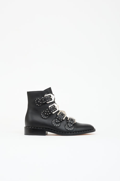 Givenchy Leather Studded Ankle Boot