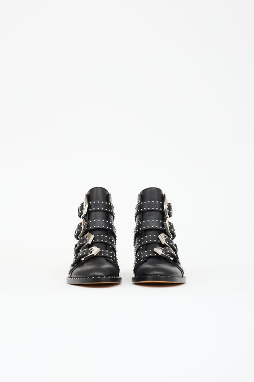Givenchy Leather Studded Ankle Boot