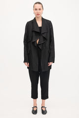 Givenchy Linen Drape Coat