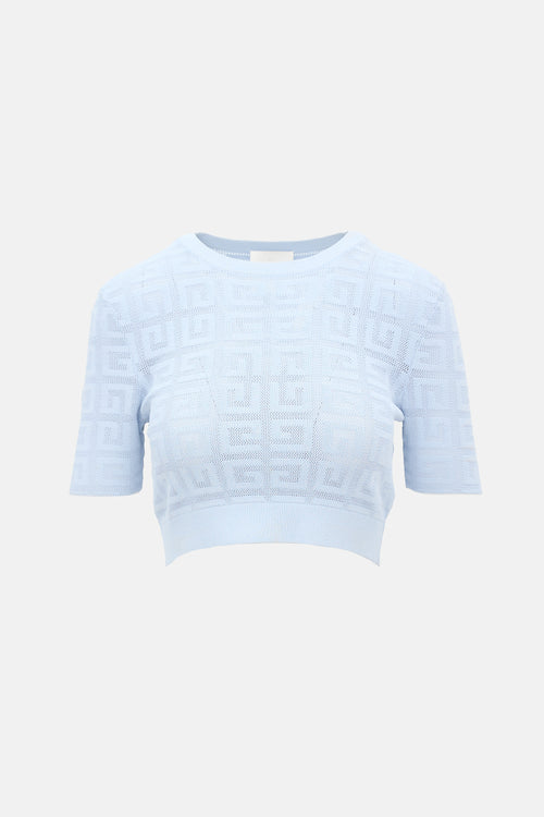 Givenchy Monogram Jacquard Knit Top